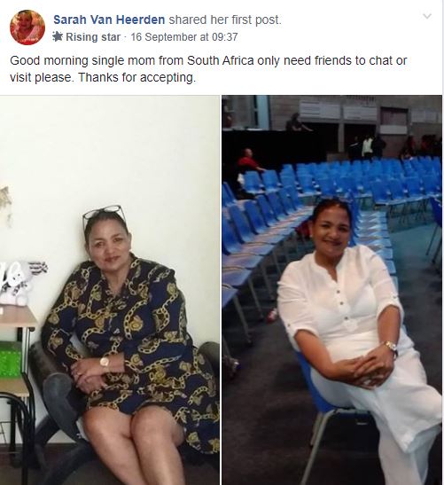 sugar mummy Sarah